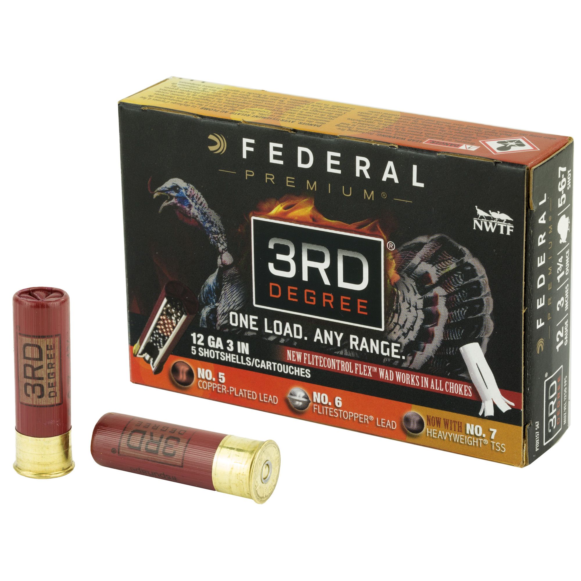 FED 3RD DEGREE 12GA 3″ 5/6/7 5/50