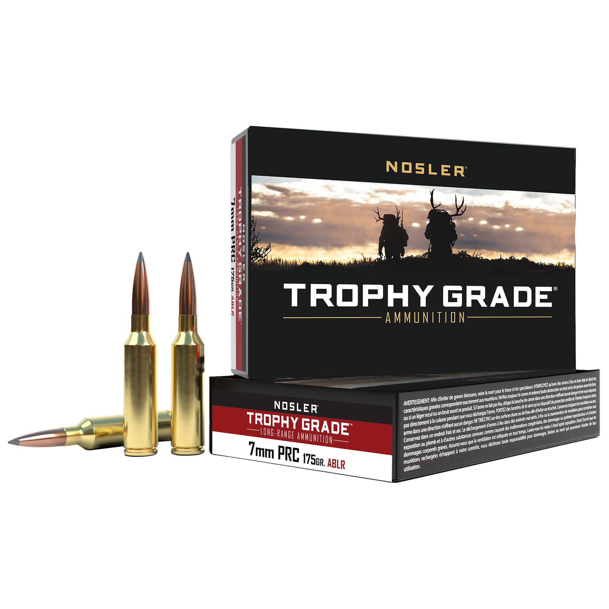 NOSLER TGA 7MM PRC 175GR ABLR 20/200