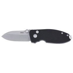 CRKT SQUID BUTTON LOCK 2.27″ BLK/SLV