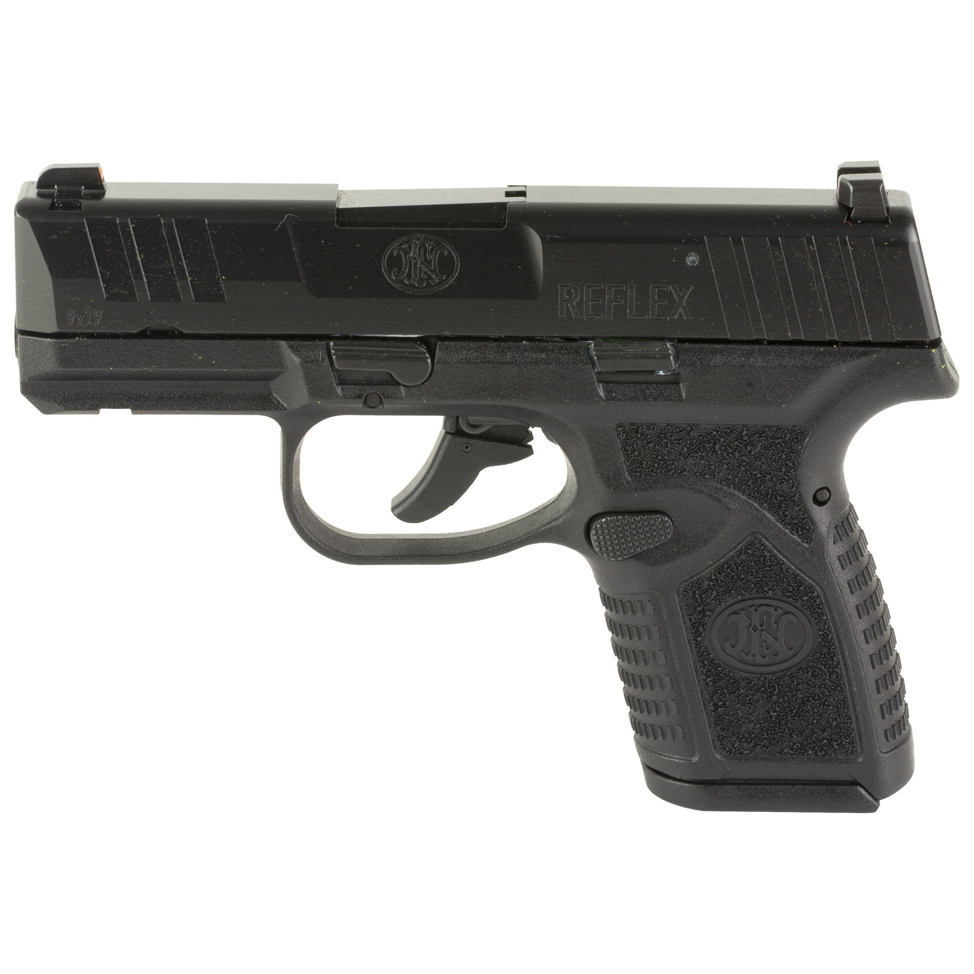 FN REFLEX NMS 9MM 3.3″ 10RD BLK