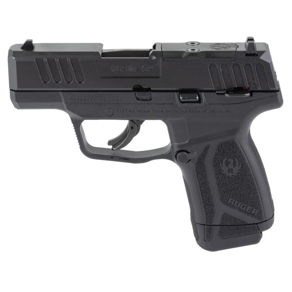 RUGER MAX-9 9MM 3.2″ 12RD MS BLK