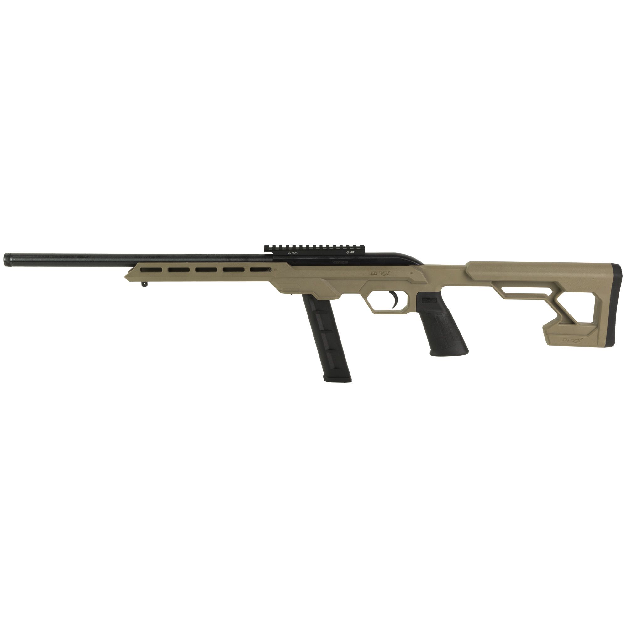 SAV 64 PRECISION 22LR 16.5″ 20RD FDE