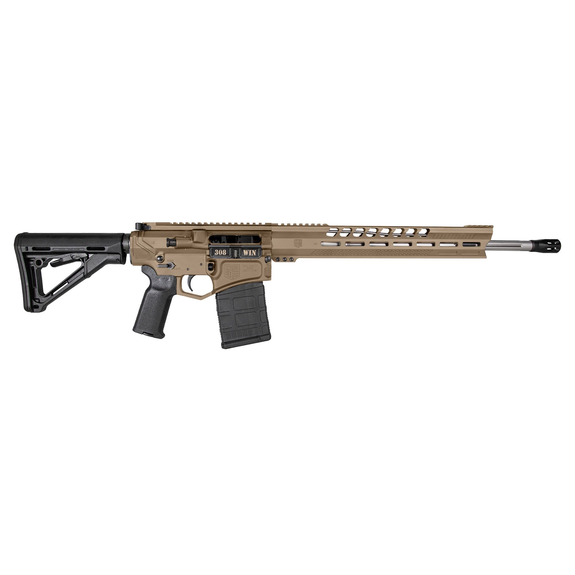 DBF DB10 308WIN 18″ MLOK 20RD FDE