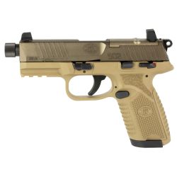 FN 502T 22LR 4.6″ 10RD FDE