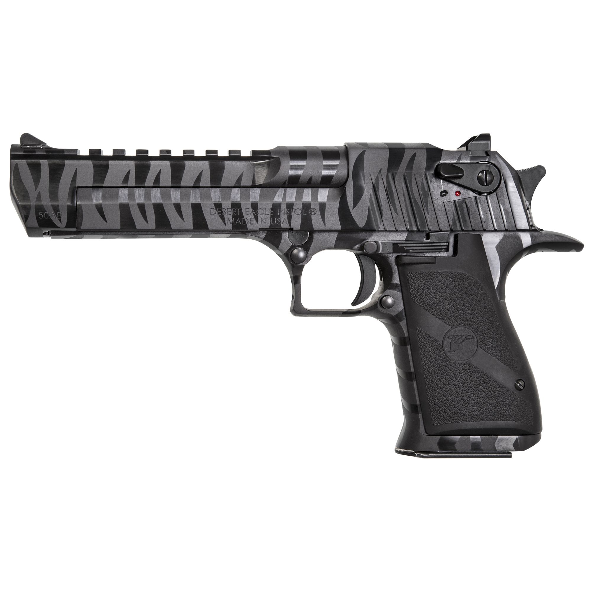 DE MK19 50AE 6″ 7RD BLK W/TGERSTP