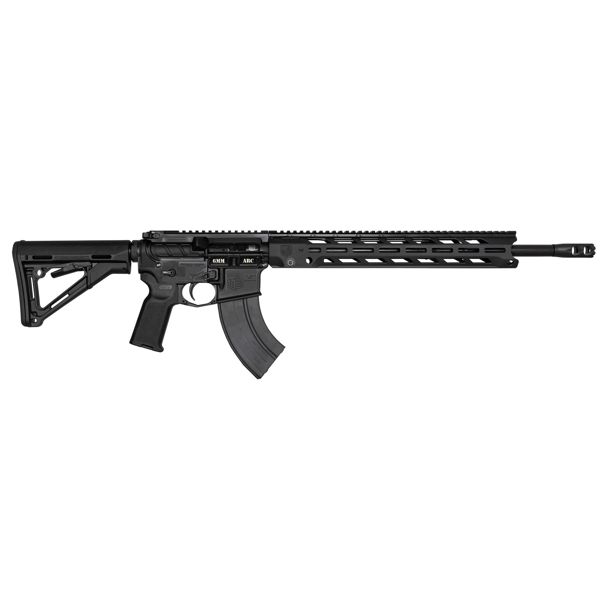 DBF DB15 OBSDN 6MM ARC 18″ 26RD BLK