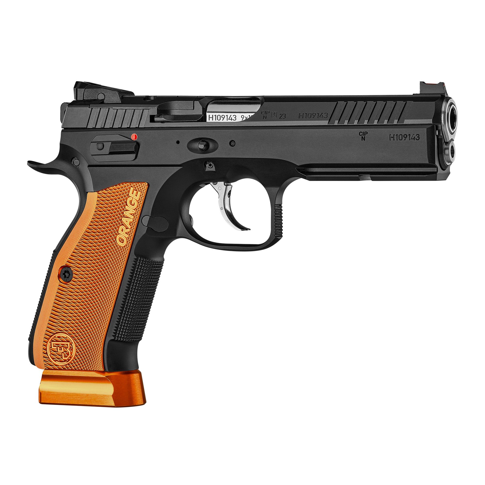 CZ SHADOW 2 9MM 4.89″ ORANGE OR 19RD