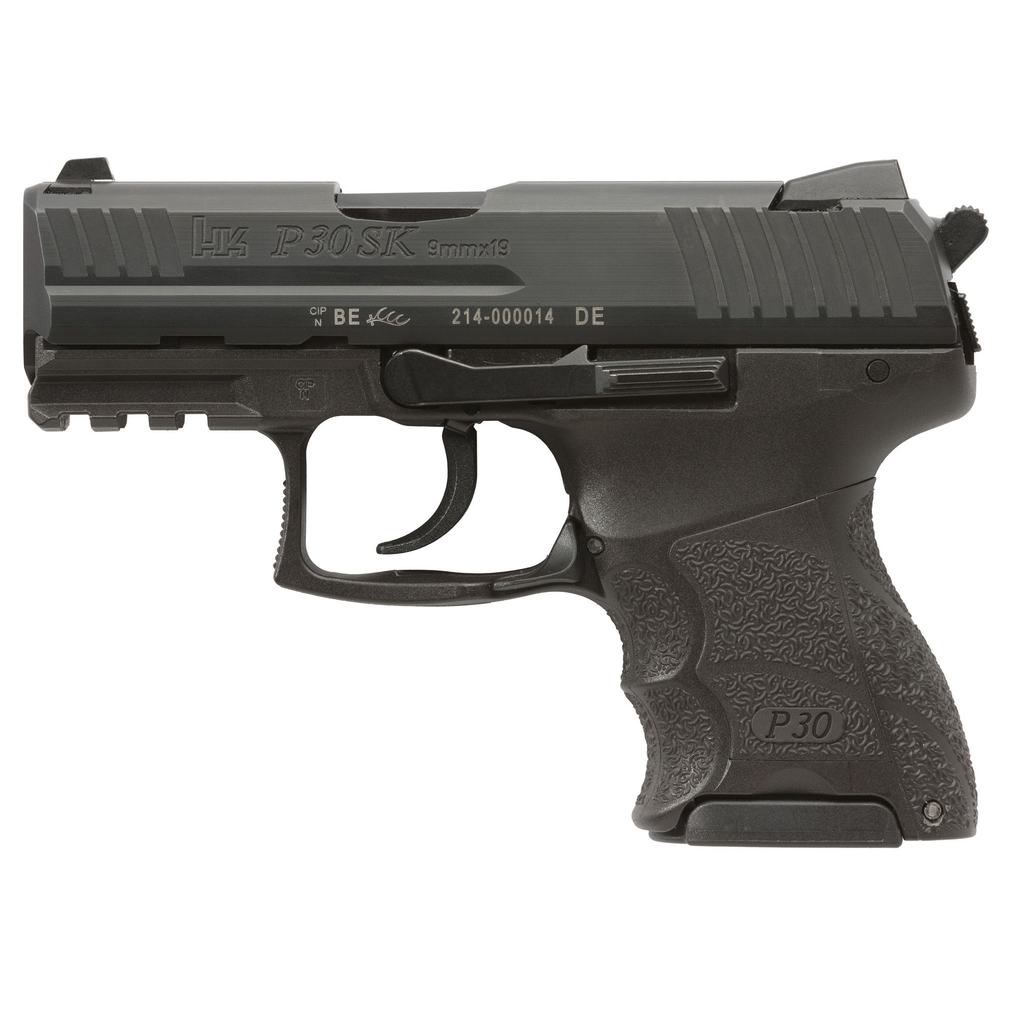 HK P30SK 9MM 3.27″ 15RD V3 DA/SA BLK