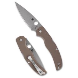 SPYDERCO NATIVE CHIEF 4.08″ BRN/SLV