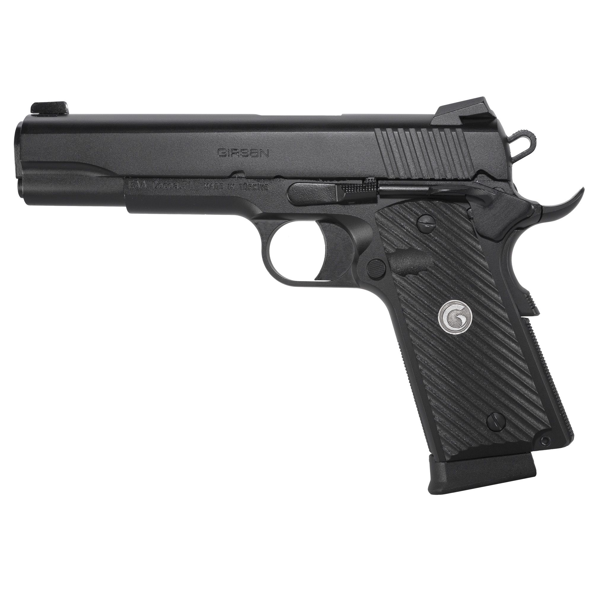 GIRSAN MC1911S 45ACP 5″ 8RD BLACK
