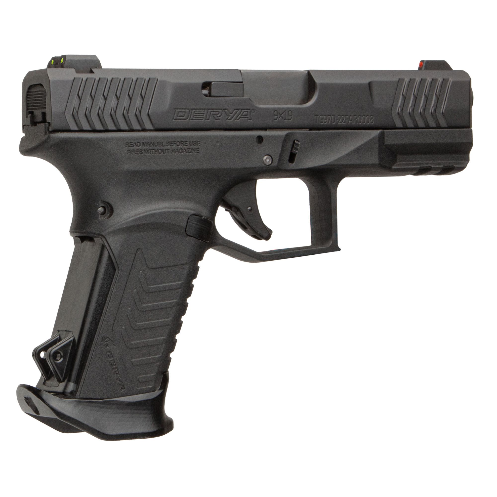 DERYA DY9 9MM 3.86″ 10RD BLK