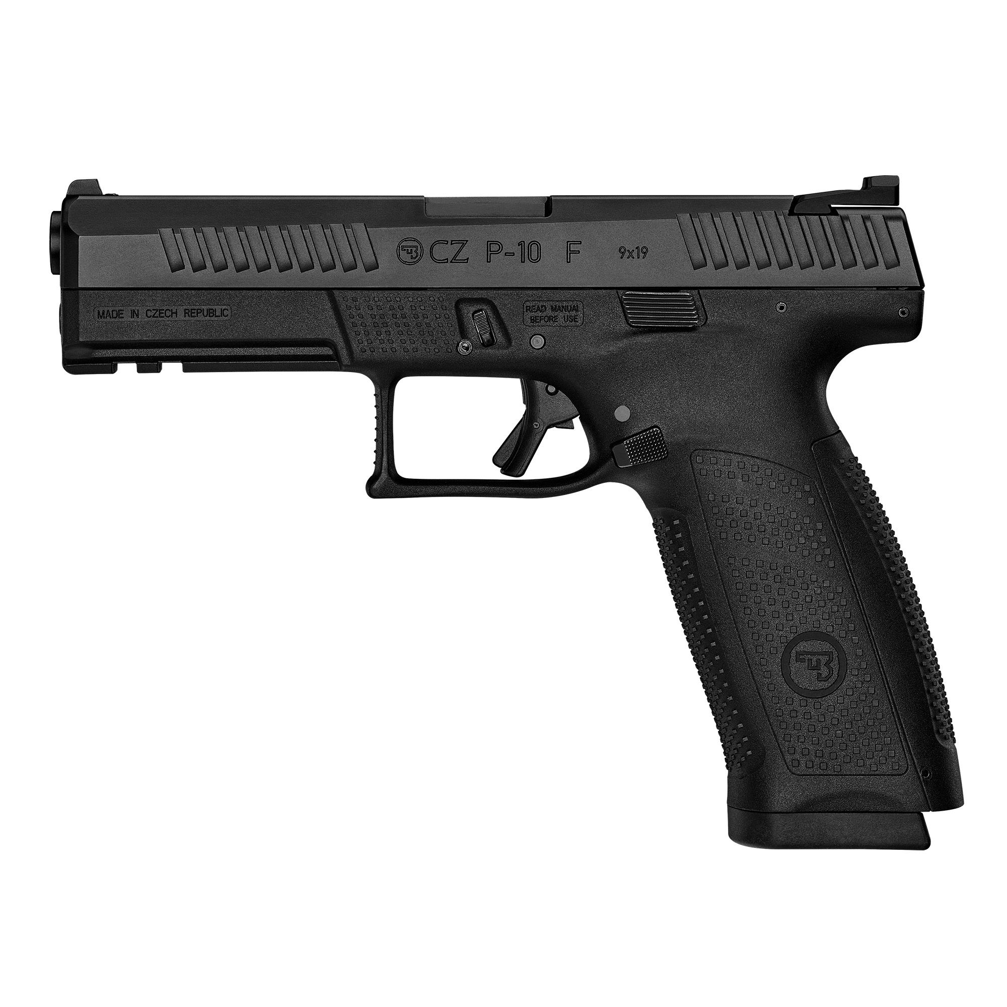 CZ P-10F 9MM 4.5″ BLK 19RD OPTIC RDY