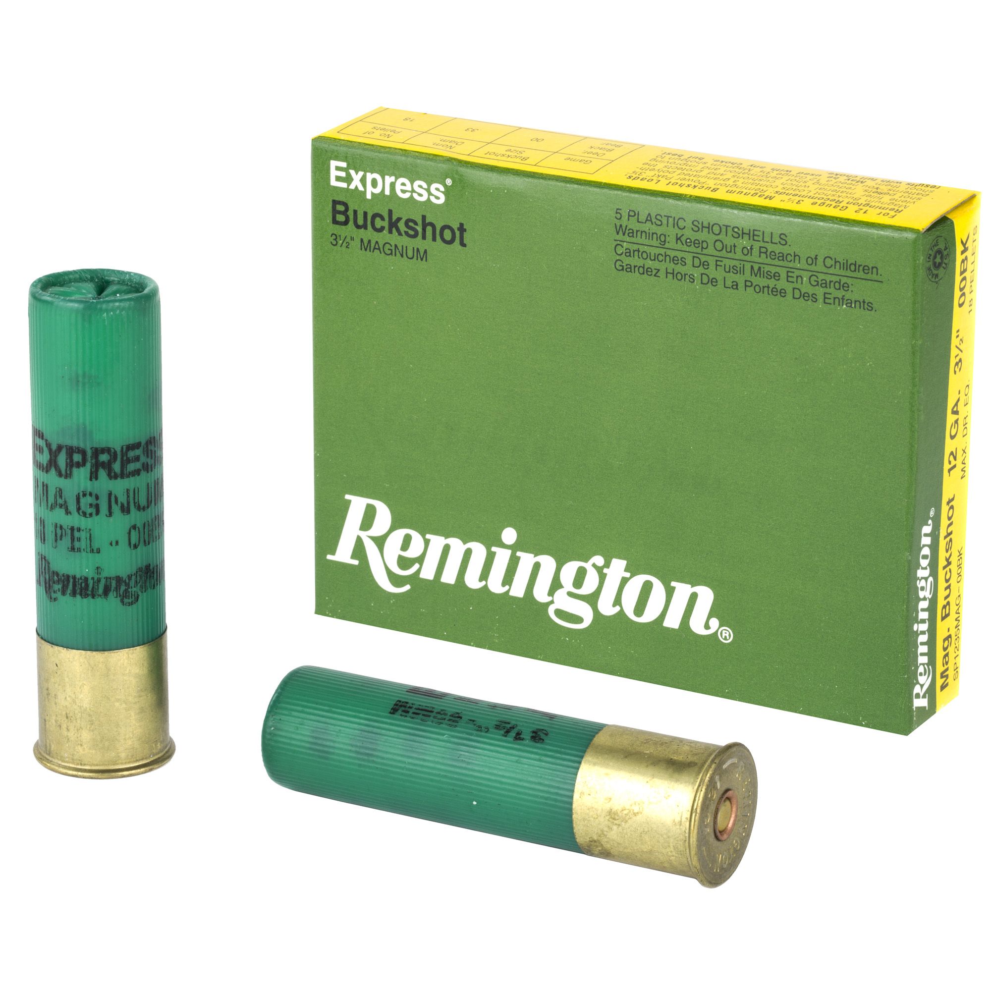 REM EXP MAG 12GA 3.5″ 00 BCK 5/250
