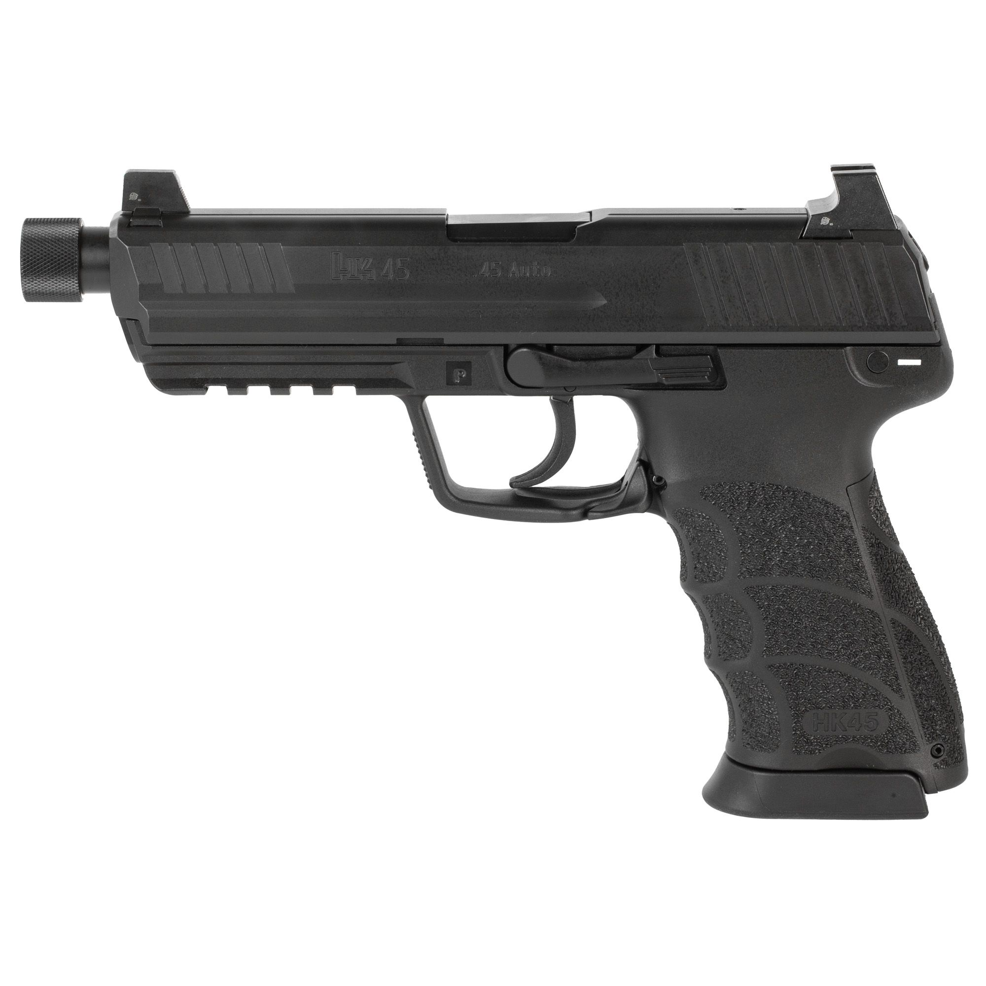 HK HK45T 45ACP 5.2″ 10RD BLK V7 LEM