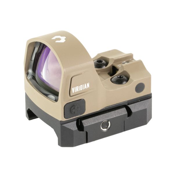 VIRIDIAN RFX15 GRN DOT SHIELD FDE