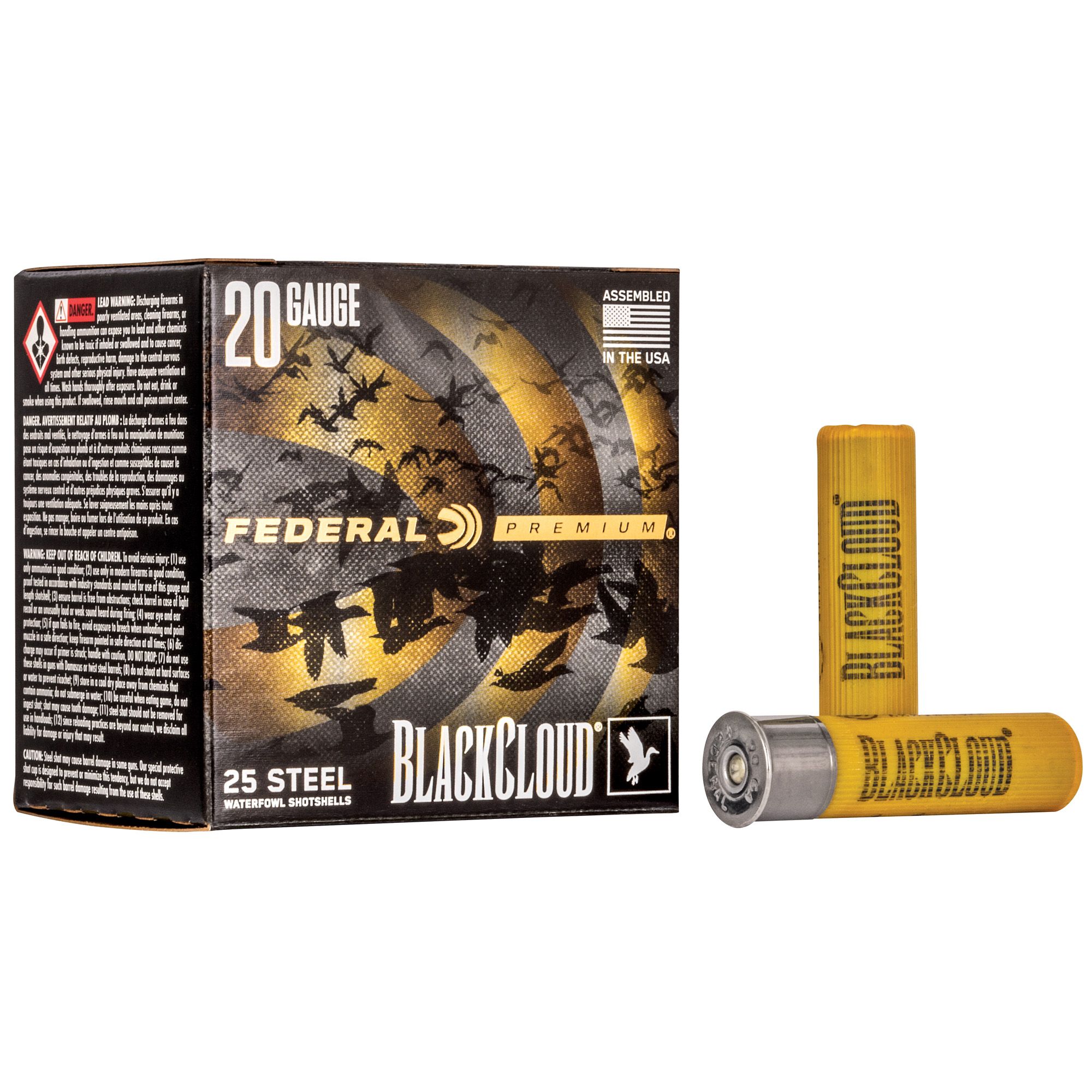 FED BLK CLOUD 20GA 3″ #2 25/250