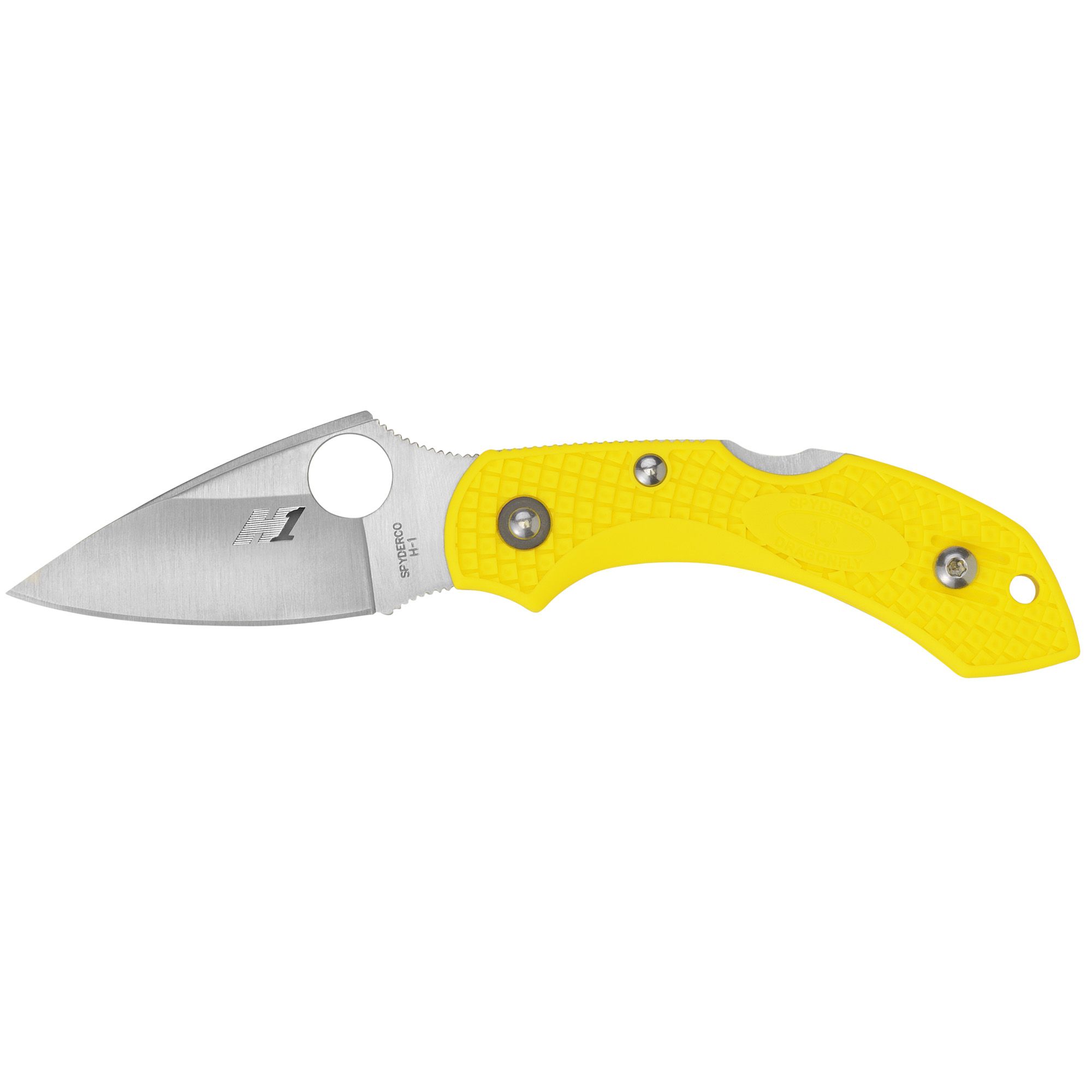 SPYDERCO DRAGONFLY 2 SALT H2 YLW/SLV