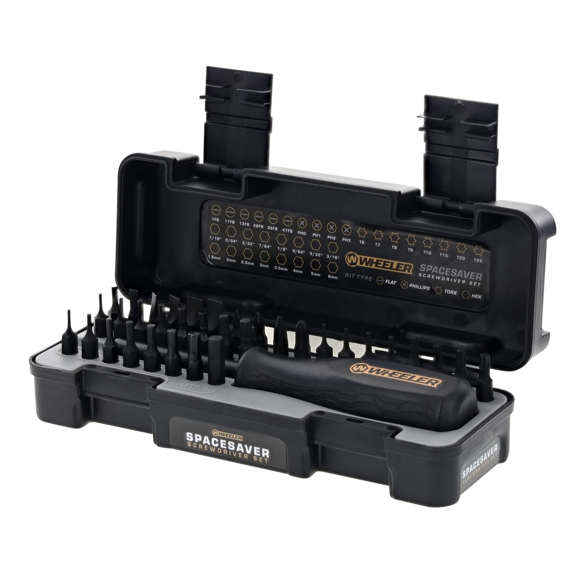 WHEELER 36PC SPACESAVER DRIVER SET