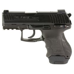 HK P30SK S 9MM 3.27″ 15RD V3 DASA BK