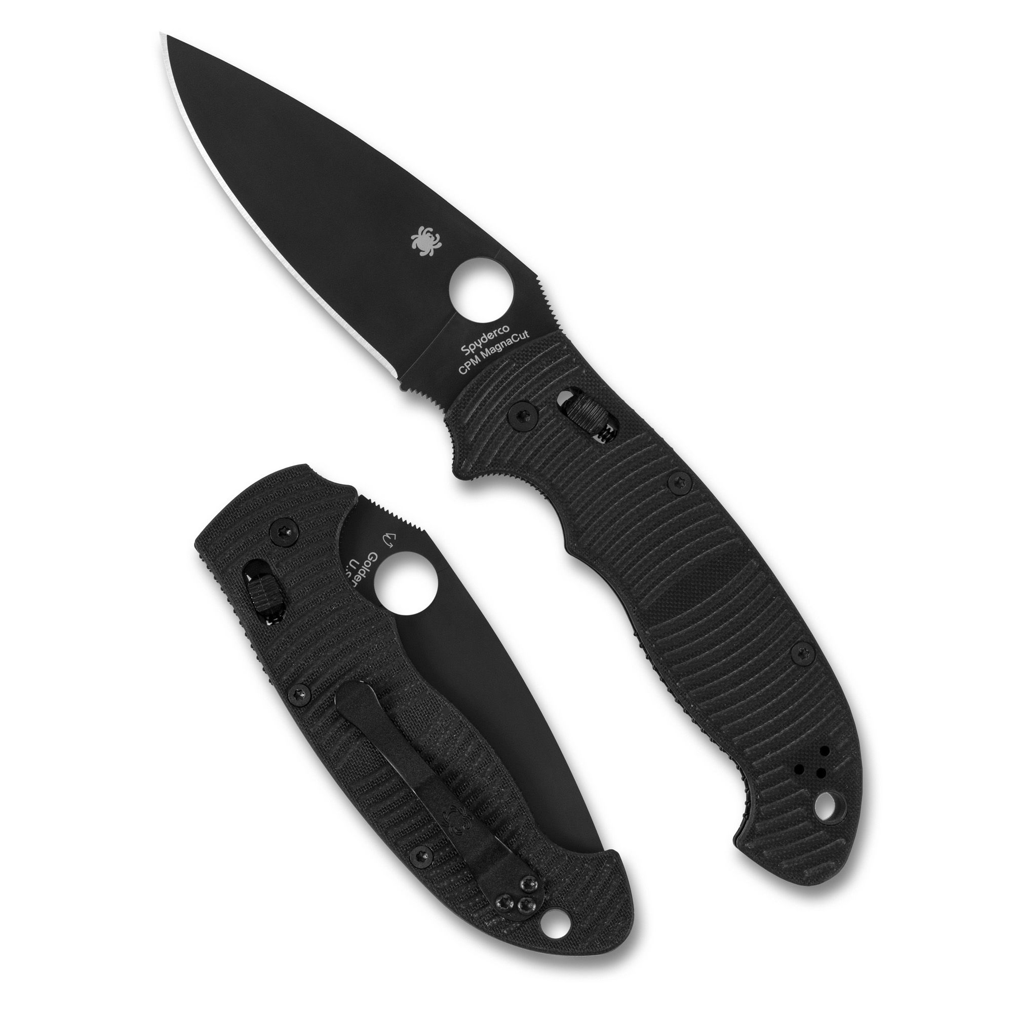 SPYDERCO MANIX 2 XL SALT 3.85″ BLK
