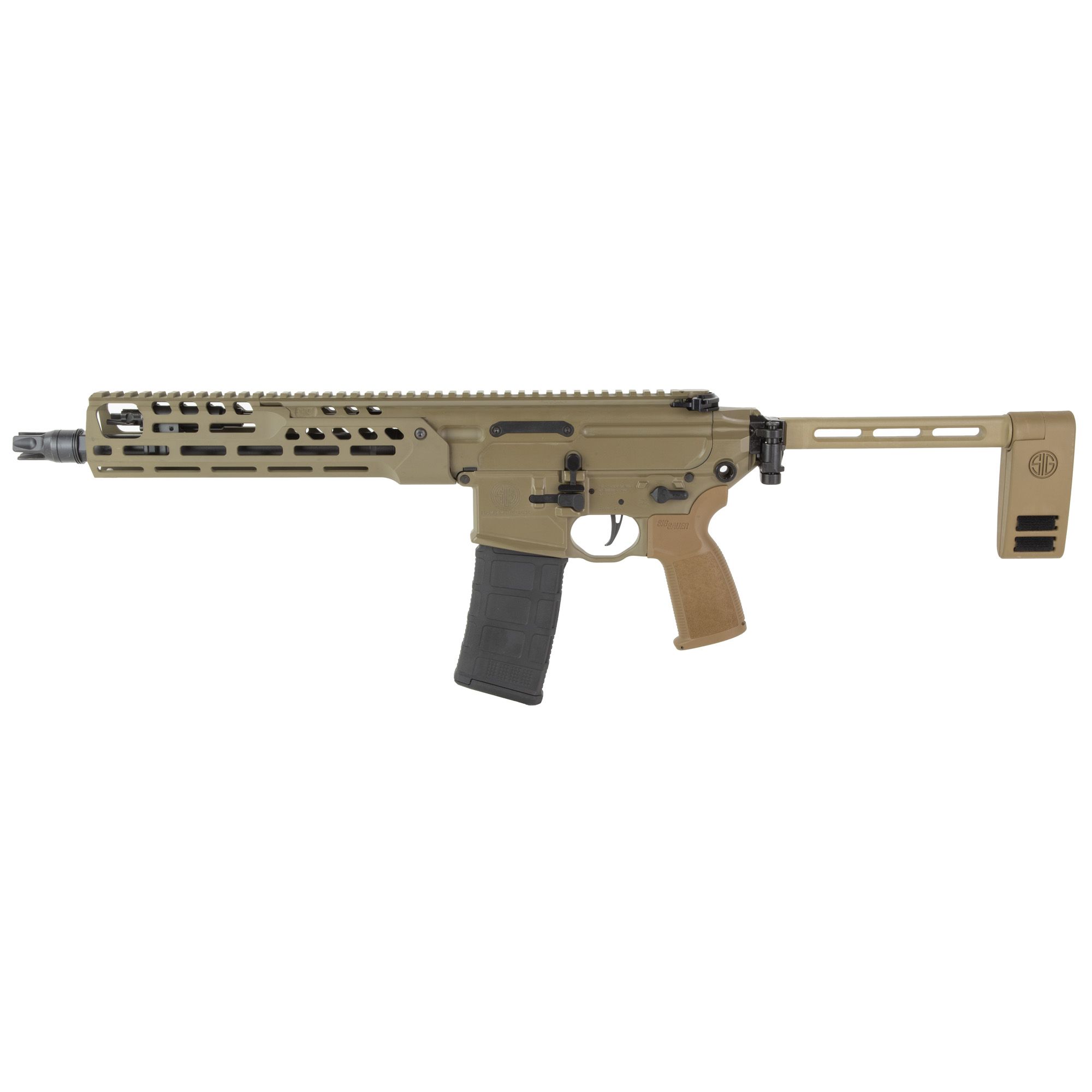 SIG MCX SPR 556 11.5″ FDE 30RD BRACE