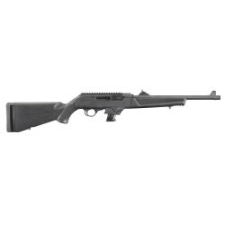 RUGER PC 9MM 16.12″ 10RD BL THRD FLT