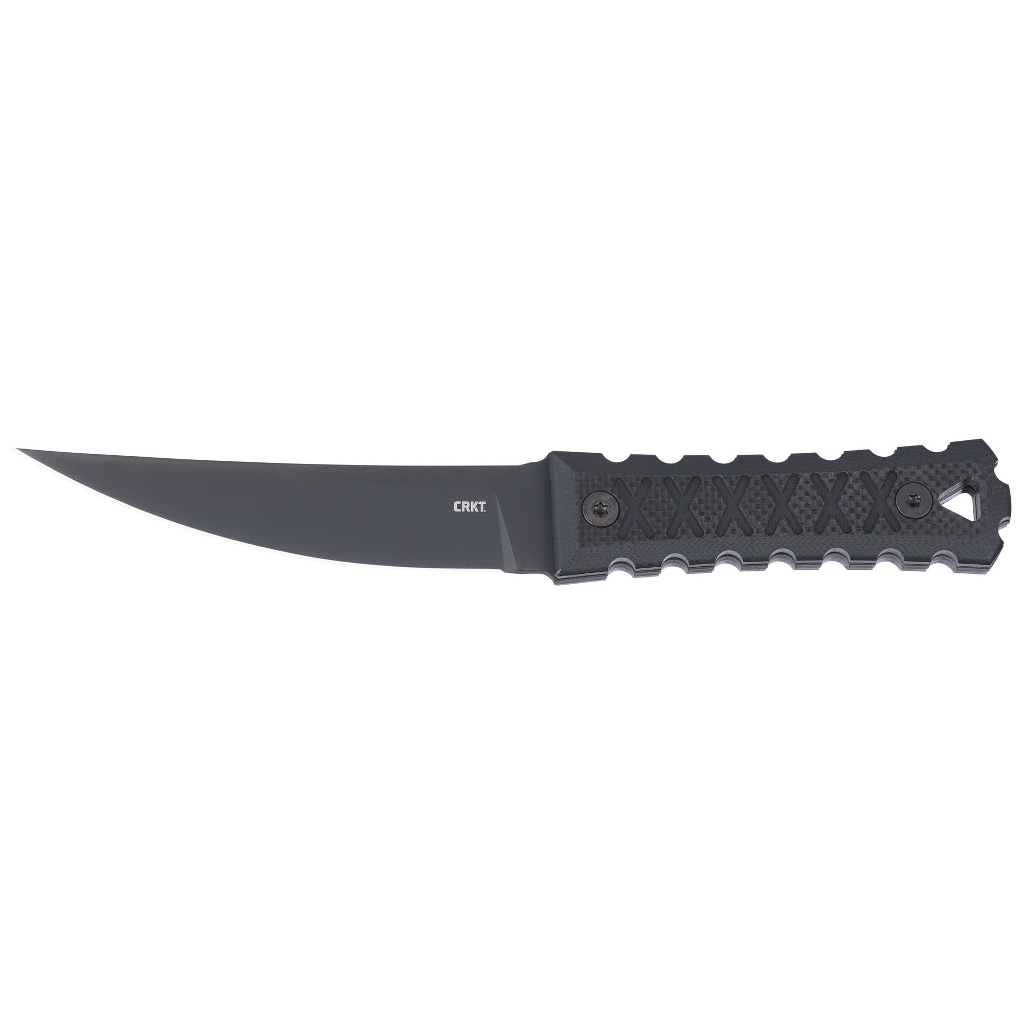CRKT HZ4 4.76″ PLN EDGE BLK W/SHEATH