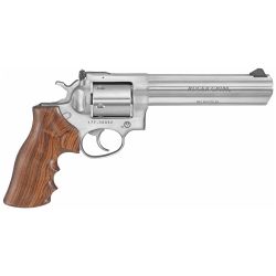 RUGER GP100 357MAG 6″ STS 6RD AS