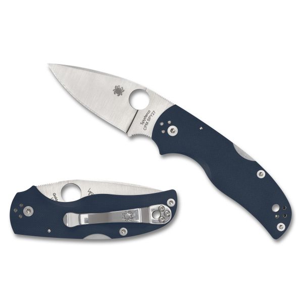 SPYDERCO NATIVE 5 G-10 3″ BLUE