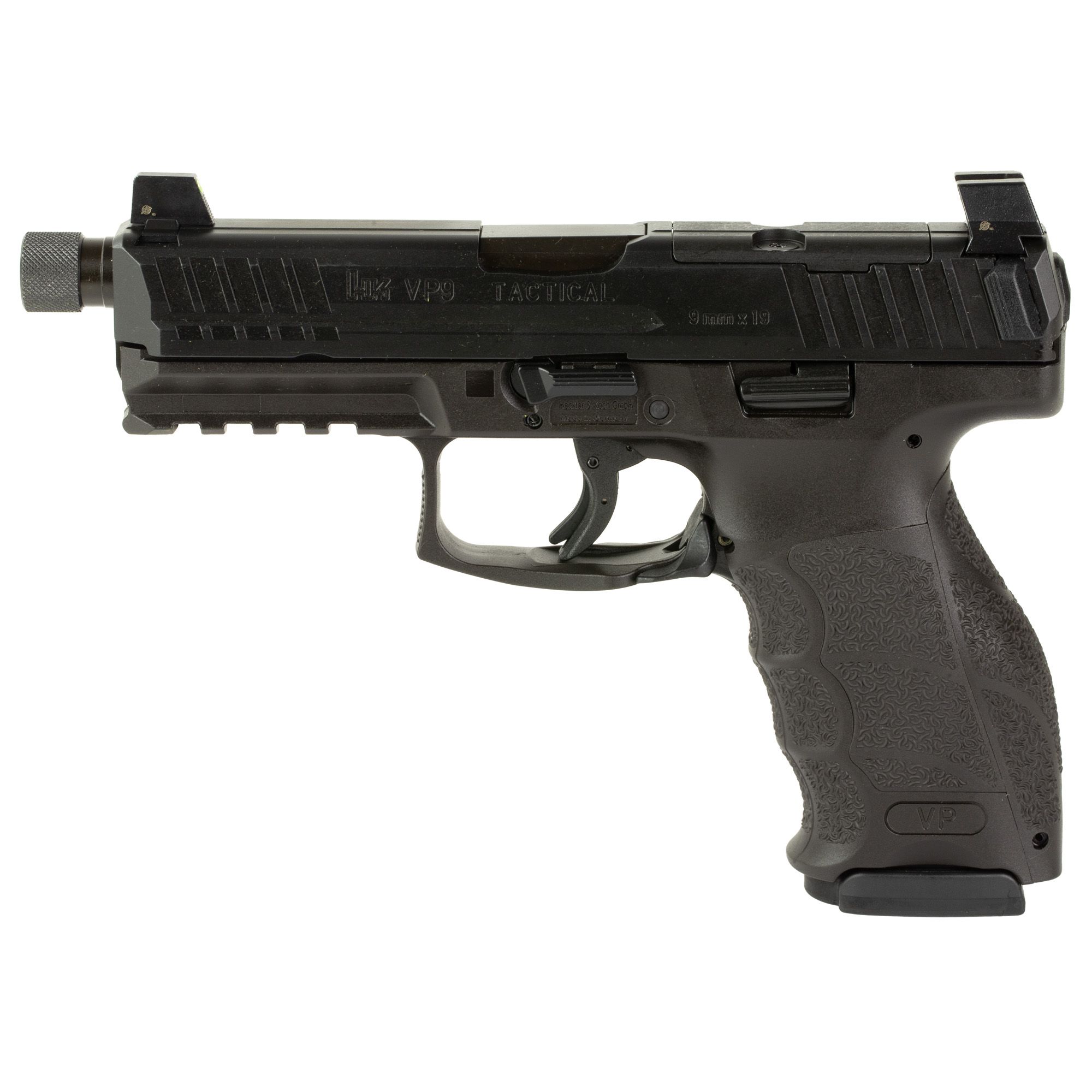HK VP9 TACTICAL 9MM 4.7″ 17RD BLK OR