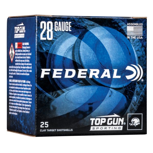 FED TOP GUN 28GA 2.75″ #7.5 25/50