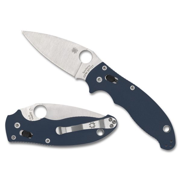 SPYDERCO MANIX2 G-10 3.37″ BLUE