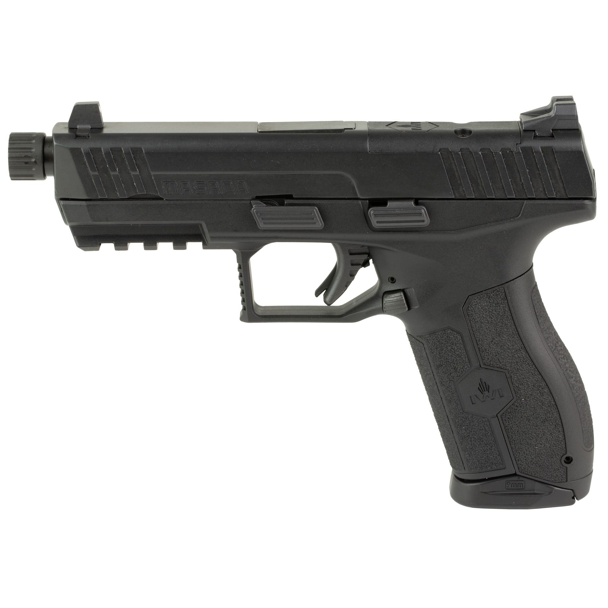 IWI MASADA OR 9MM 4.1″ 10RD BLK THRD