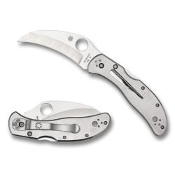 SPYDERCO HARPY CLIPIT SS 2.75″ SILV