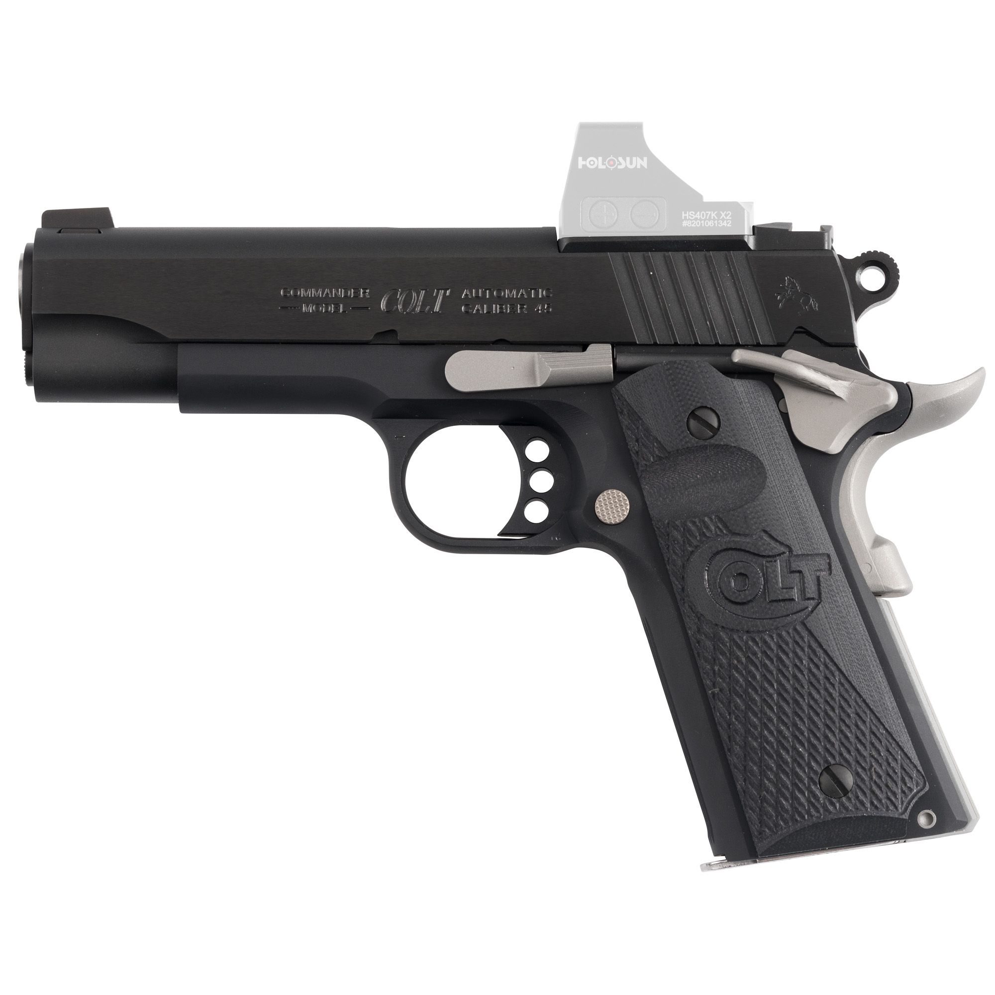 COLT NGT CMDR 45ACP 4.25 BLK/BL 8RD