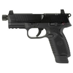 FN 502T 22LR 4.6″ 1-15RD 1-10RD BLK