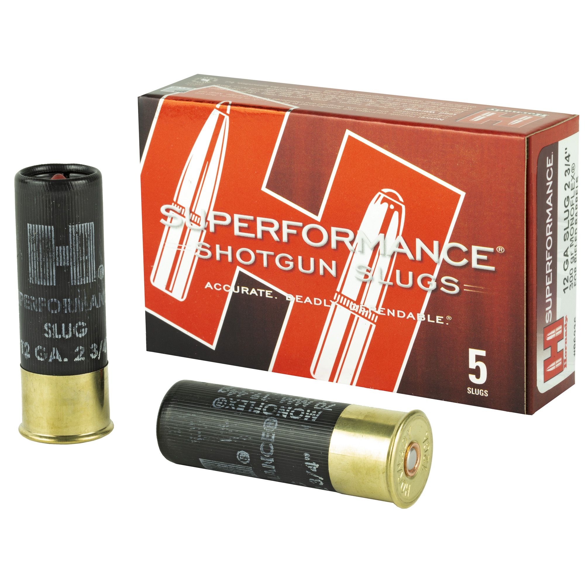 HRNDY 12GA 2.75″ 300GR SLUG MFX5/100