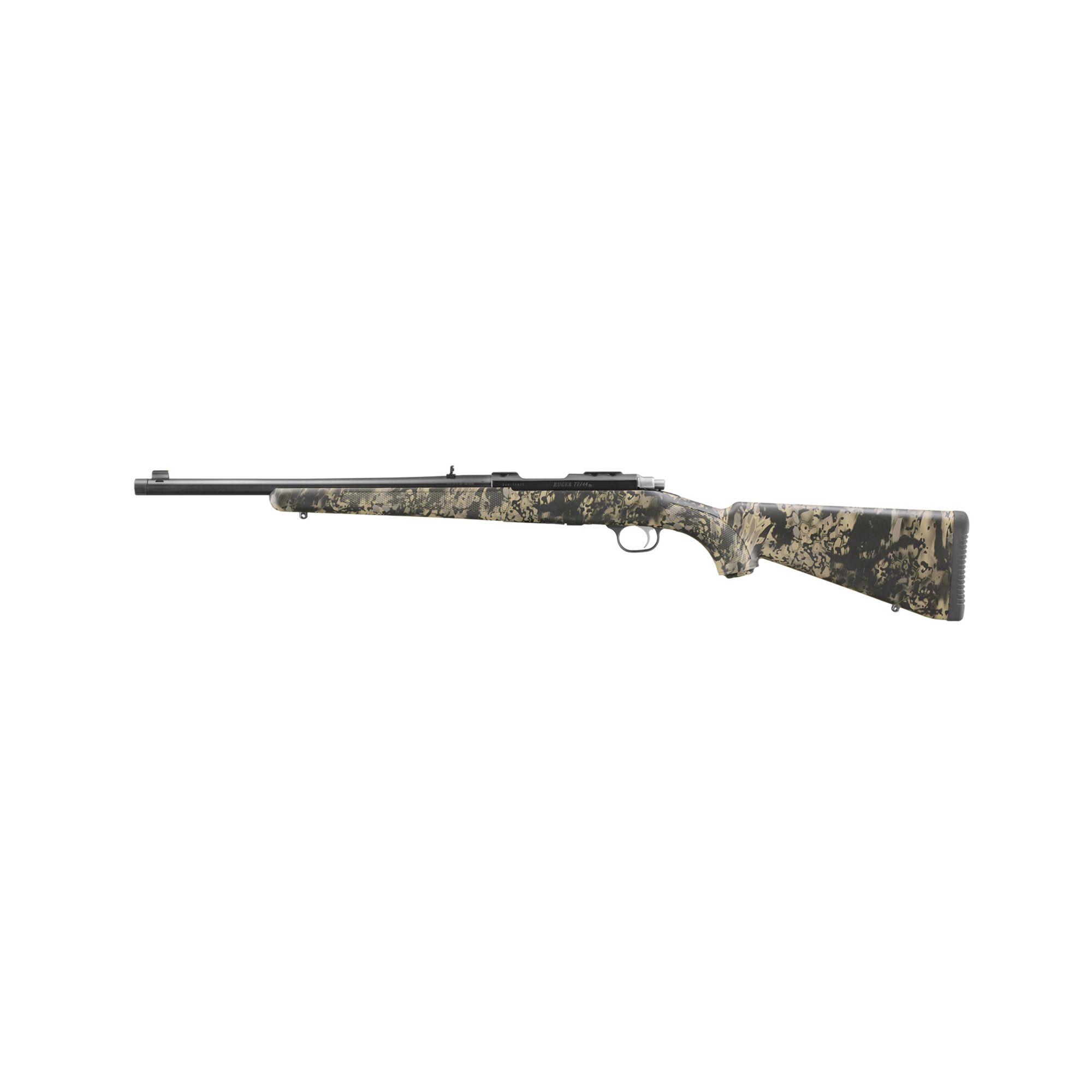 RUG 77/44 44MAG 16.6″ 4RD TB KPTK BK