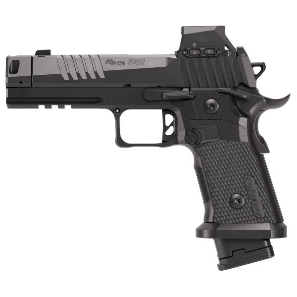 SIG P211 9MM 4.4″ SAO COMP 23RD BLK