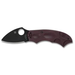 SPYDERCO MEERKAT MM 2.02″ BURG/BLK