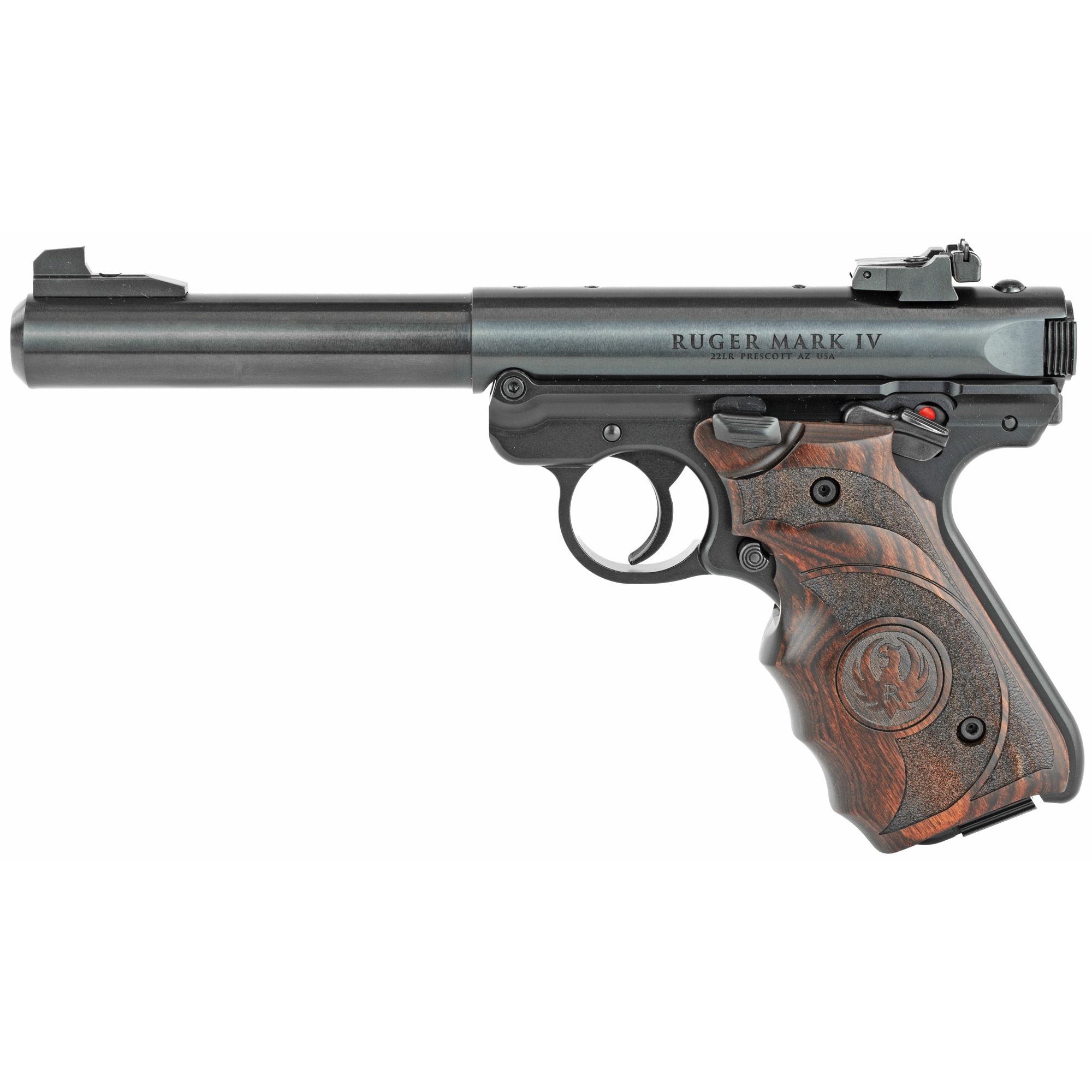 RUGER MRK IV TRGT 22LR 5.5″ 10RD BLK