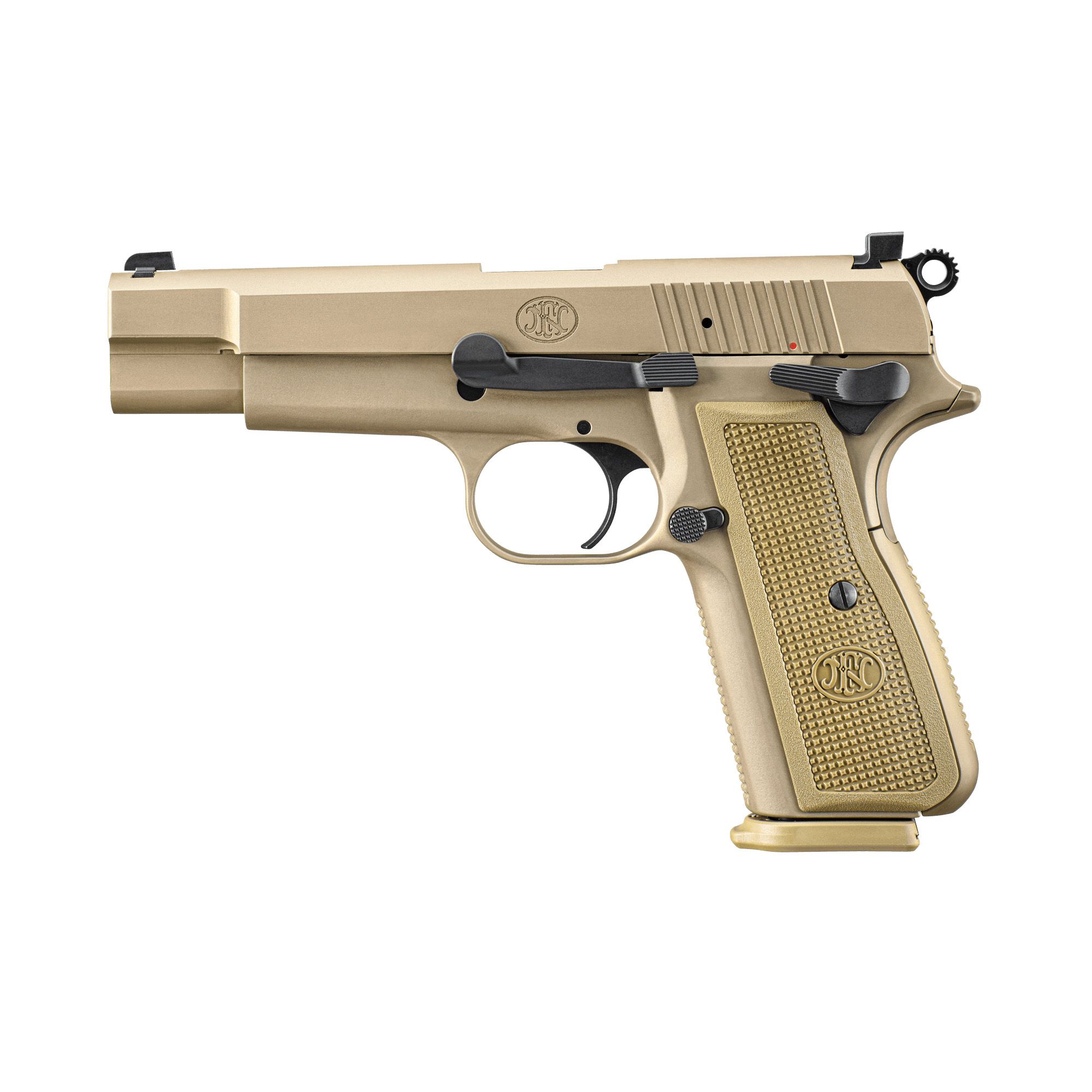FN HIGH POWER 9MM 4.7″ 17RD FDE