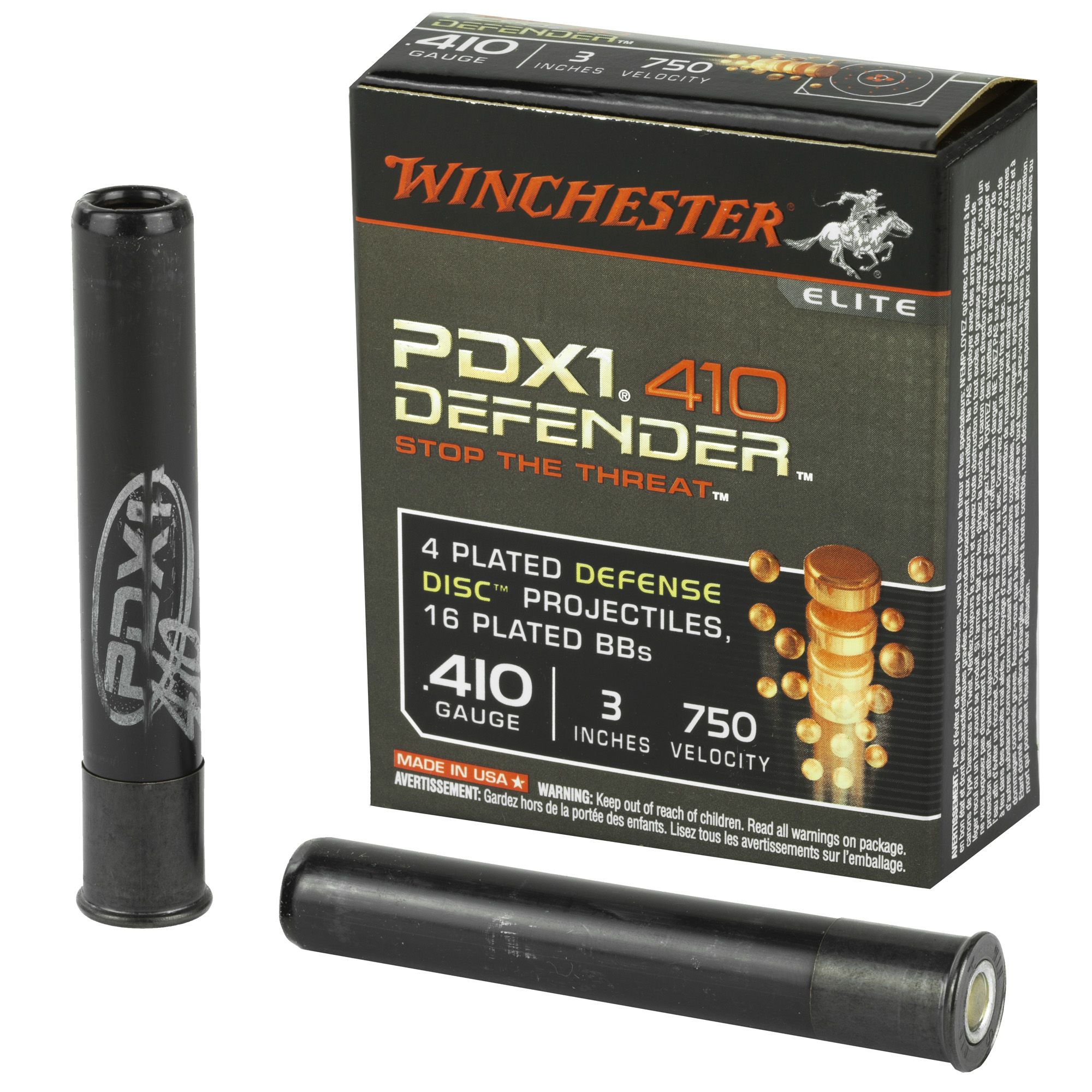 WIN PDX1 410GA 3″ 3X12 PELLET 10/100