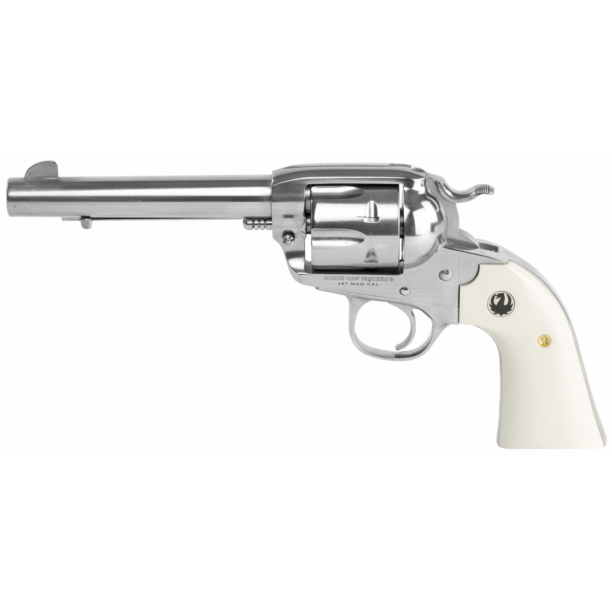 RUGER VAQUERO BSLY 357 5.5″ STS 6RD
