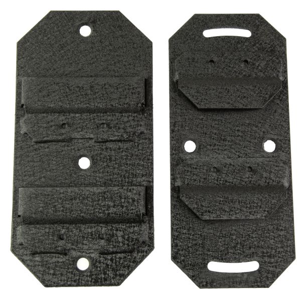 SKULL HOOKER LRG SHLDR FLUSH MNT BLK