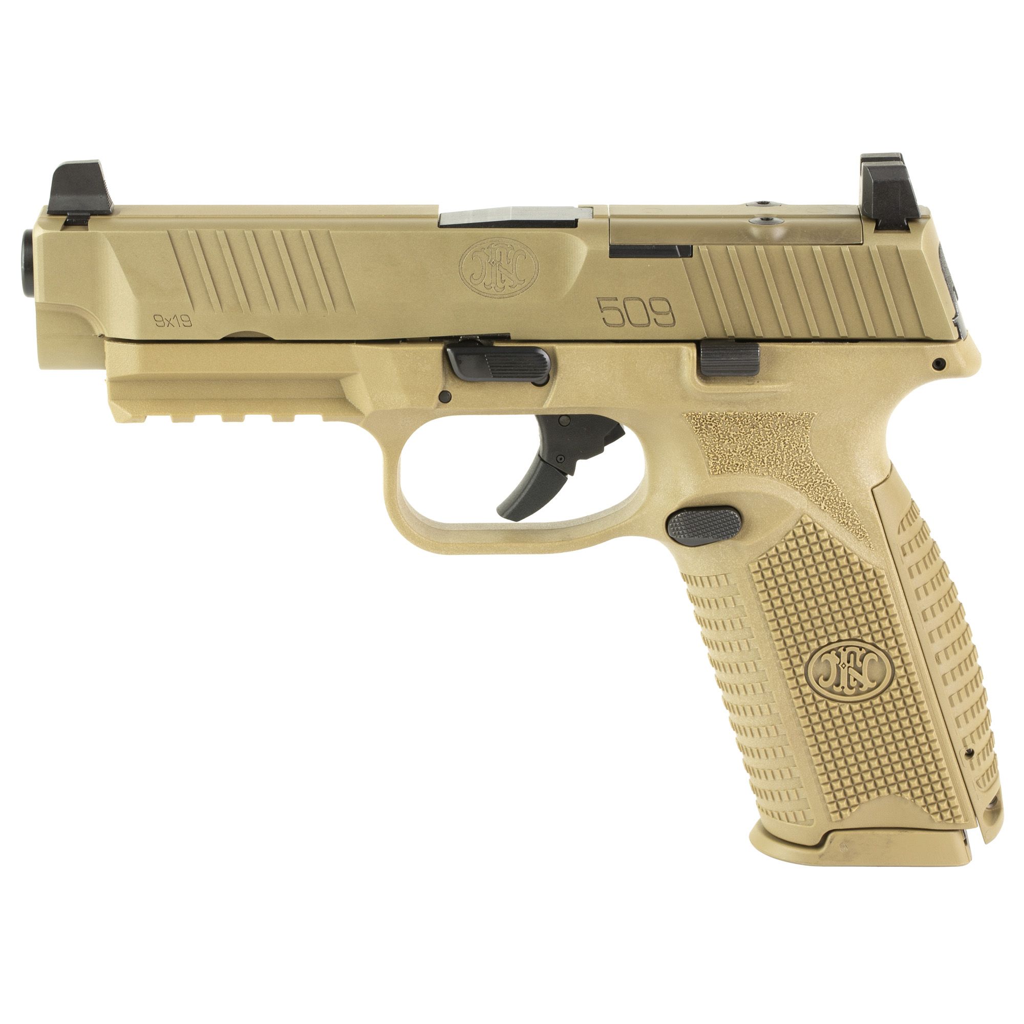 FN 509 FULLSIZE MRD 9MM 10RD FDE