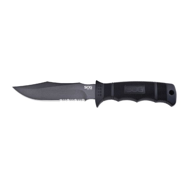 SOG SEAL PUP BLCK 4.75″ NYLON W/STH