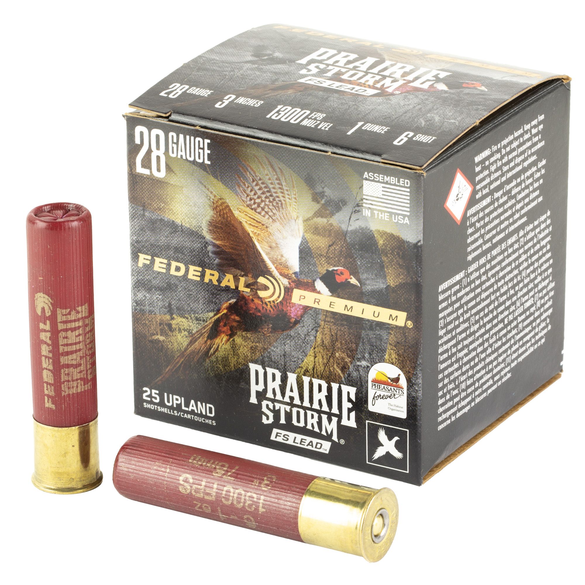 FED PR STRM 28GA 3″ 7/8OZ #6 25/250