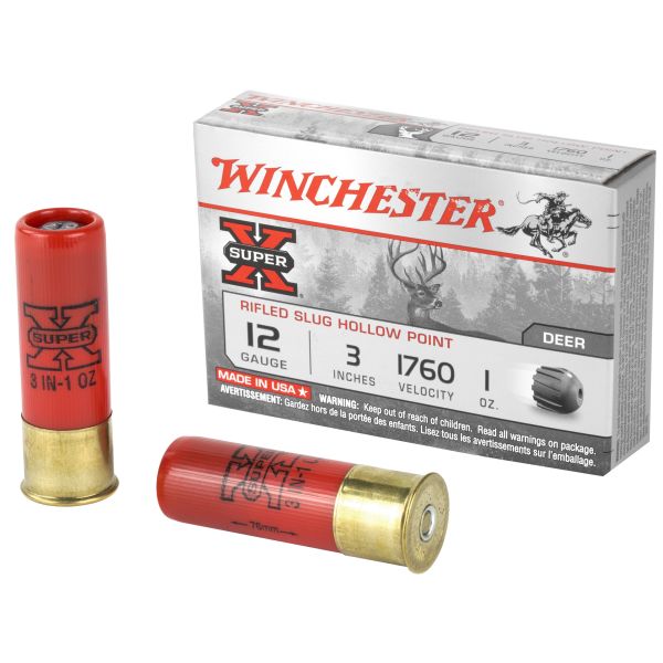 WIN SPRX 12GA 3″ 1OZ RIFLED 5/250