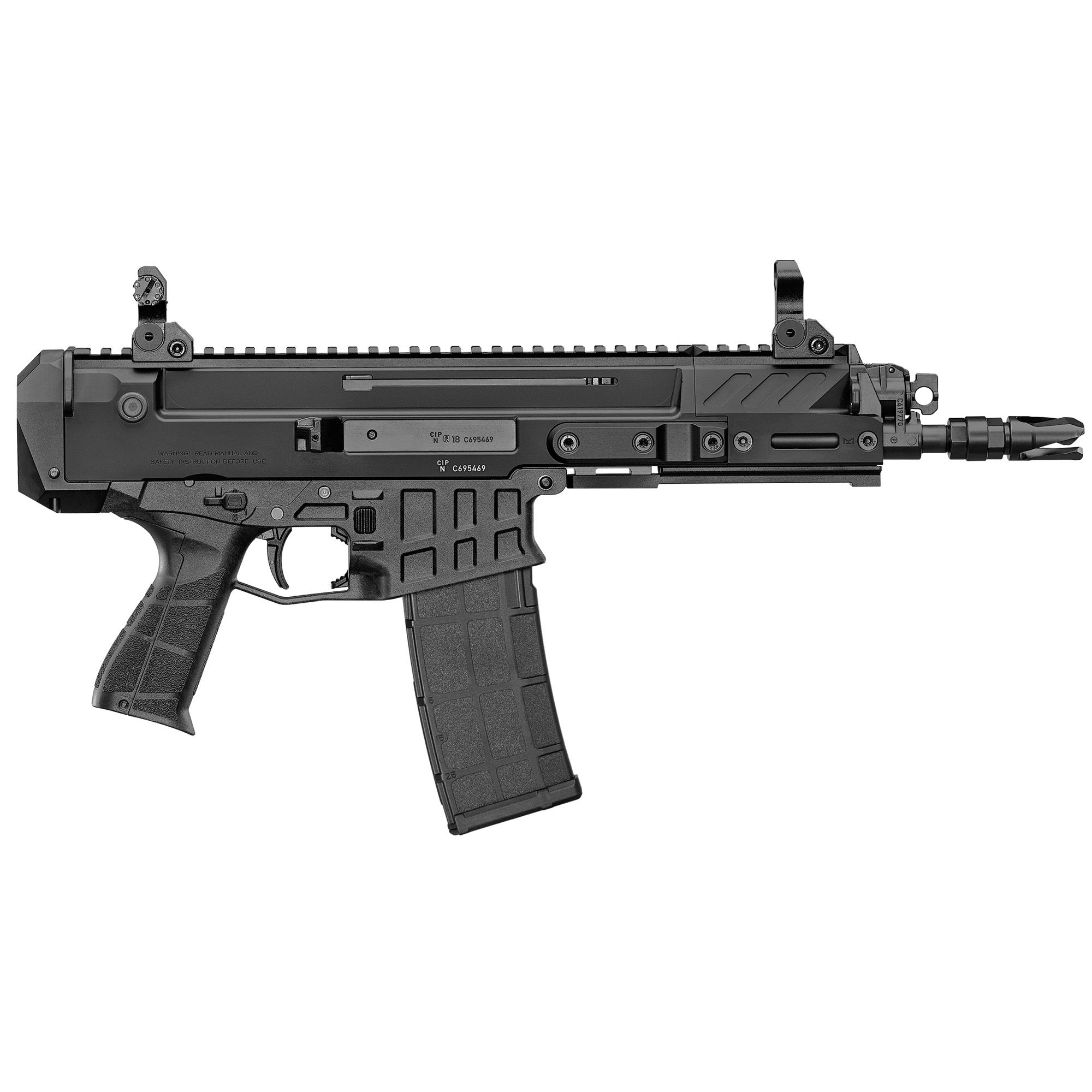 CZ BREN 2 MS PSTL 556 8″ 30RD BLK